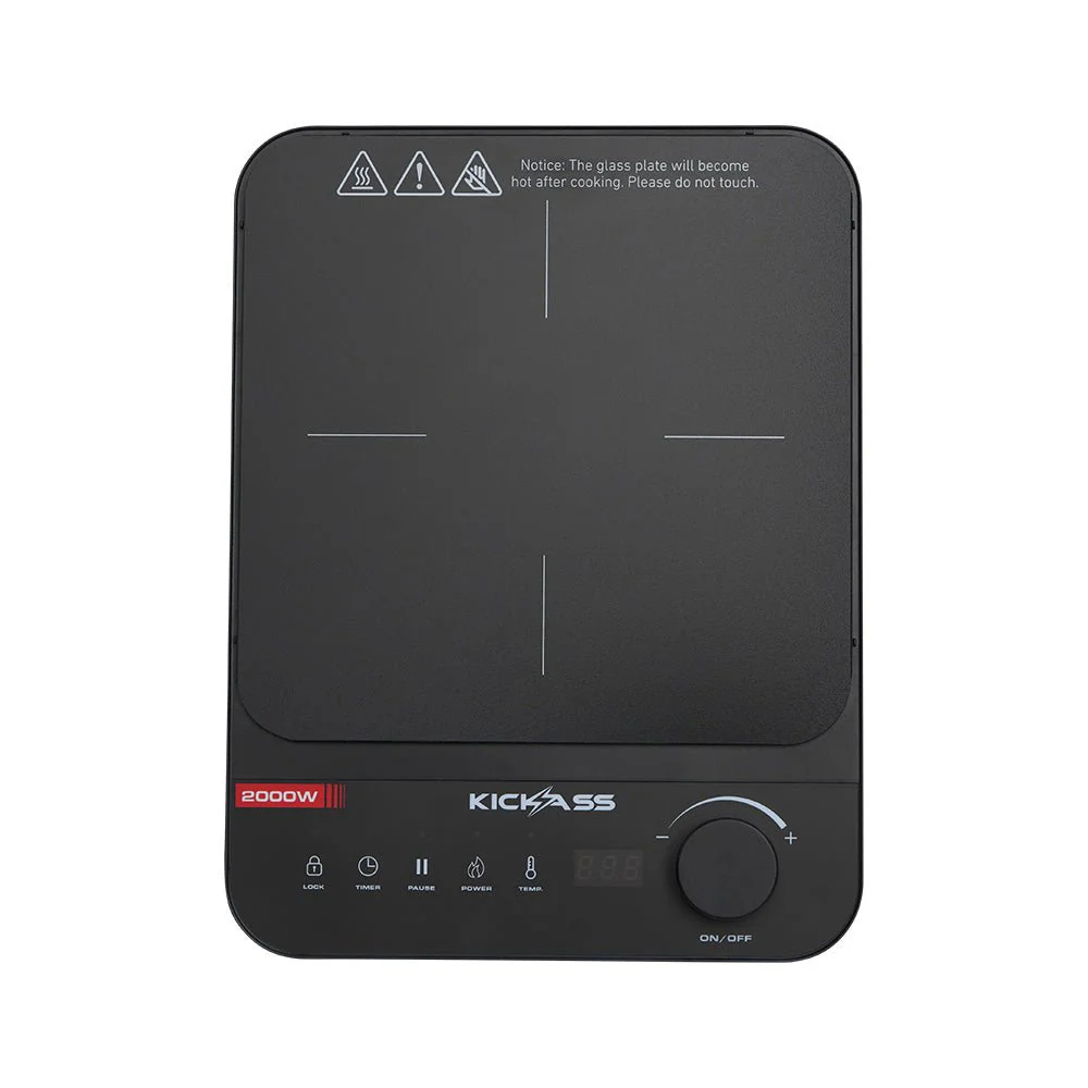 KickAss Portable 2000W Single Zone Induction with 10 Power Levels - Image 5