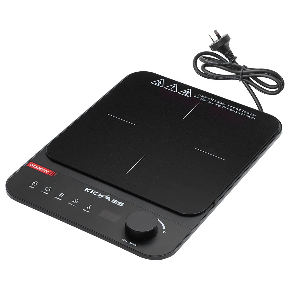 KickAss Portable 2000W Single Zone Induction with 10 Power Levels - Image 7