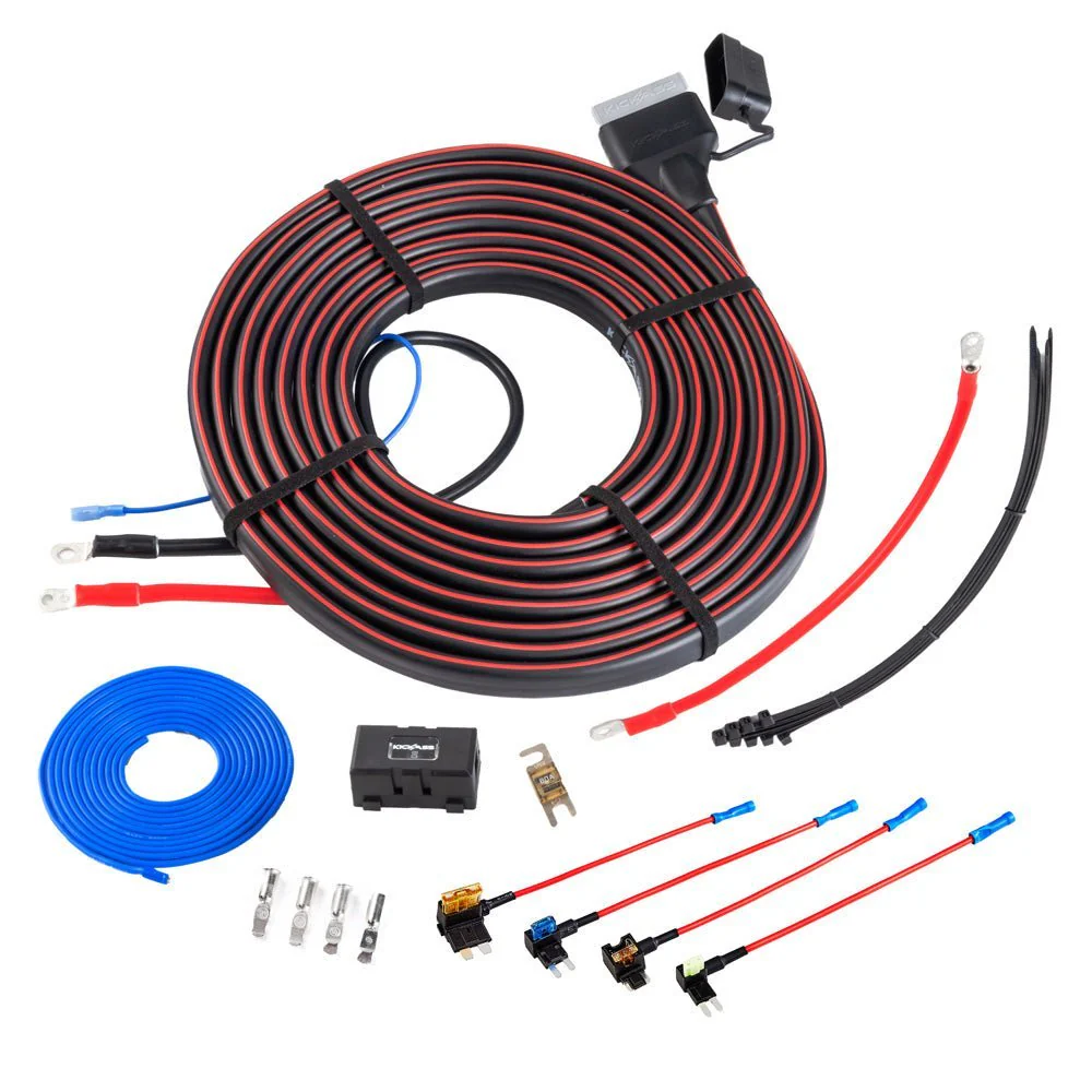 KickAss 230Ah Lithium Slimline Complete Dual Battery Kit with 40A DCDC Charger, Smart Shunt and Wiring - Image 5